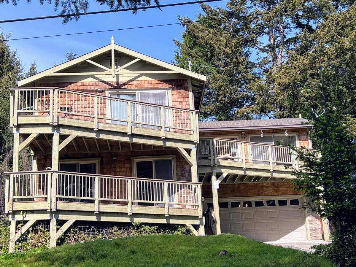Вилла Contemporary House With Ocean View Decks Shelter Cove Экстерьер фото